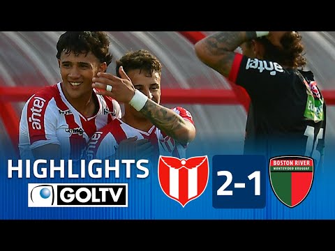CA River Plate 2 - 1 Boston River | GOLES | Primera División de Uruguay