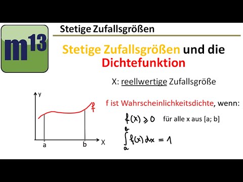 Stetige Zufallsgrößen und die Dichtefunktion