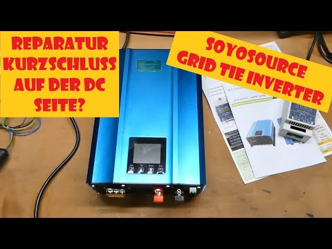 SoyoSource Grid Tie Inverter mit Limiter - Reparatur und Test - Vergleich mit SUN1000
