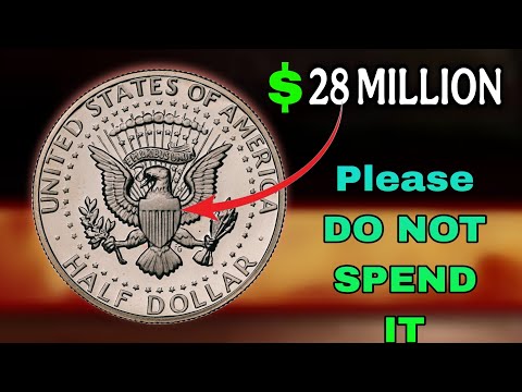 Top 2 Old Kennedyan half dollar 1973 Rare us Coins Warth big money Change your pocket?