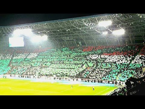 Ferencváros - Újpest koreográfia 2020.10.24