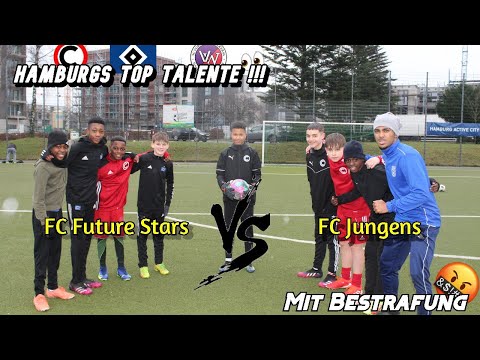 HSV, Wacker und Cordi Spieler zeigen was sie drauf haben ‼️🔥 -   4 vs 4 | Hamburgs Talente 🤯💯