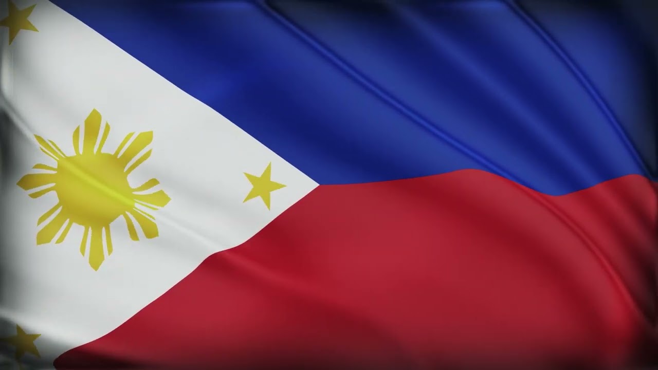 Philippines Flag Waving | Philippines Flag Background Video