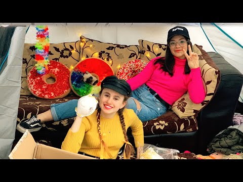 24 ORE IN UNA TENDA GIGANTESCA! Ci siamo spaventate* - by Charlotte M.