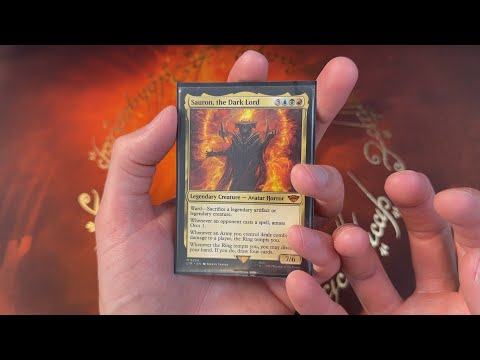 Sauron, The Dark Lord. Dragon Re-Animator Theme. Graveyard Recursion Deck. LOTR EDH. Bracket 3, P7.