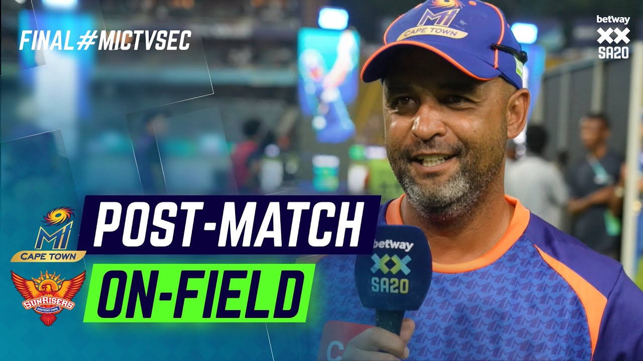 Robin Peterson On-field Post Match Interview