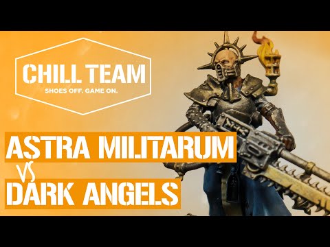KILL TEAM PODCAST Astra Militarum vs Dark Angels Warhammer 40k