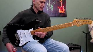 Video thumbnail for Harley Benton ST-62 MN BK Vintage Series by Senior Beginner Guitar