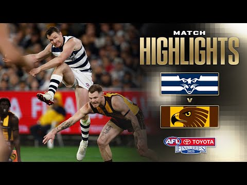 Geelong Cats v Hawthorn Highlights | Preliminary Final, 2025 | AFL
