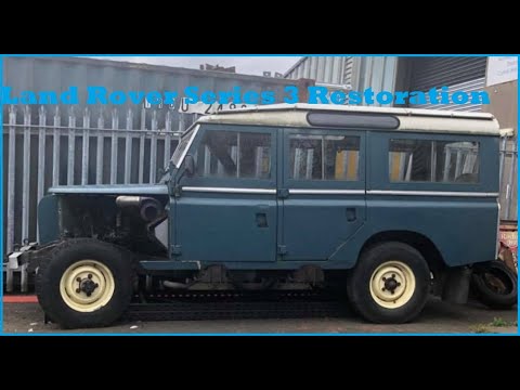 Land Rover Series 3 Restoration - Radiator Panel Part 3
