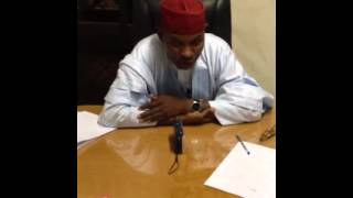 preview picture of video 'Hon commissioner of works & housing alh Abba K Yusuf'