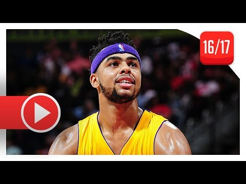 D'Angelo Russell Full Highlights vs Hawks (2016.11.02) - 23 Pts, 8 Ast