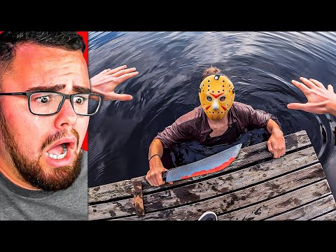 Reacting to JASON VOORHEES PARKOUR (Friday The 13TH Movie)