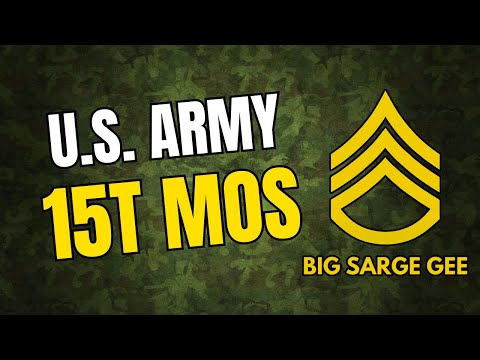 US Army 15T MOS | UH-60 Helicopter Repairer/Aircrew Member