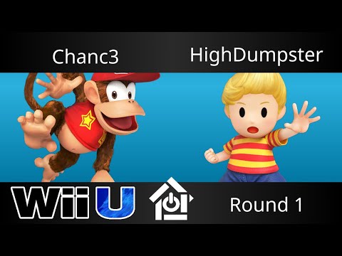 Discover Smash 9/22/17 - Chanc3 (Diddy Kong) vs HighDumpster (Lucas) - Smash 4 Round 1
