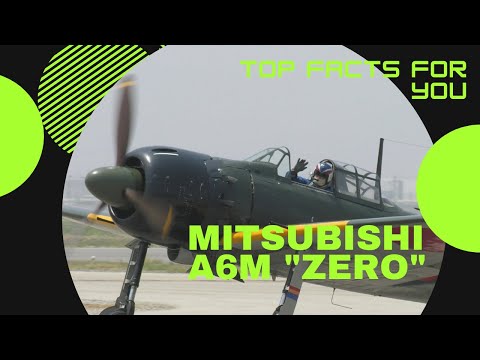 Mitsubishi A6M Zero facts ✈️ carrier-based fighter aircraft operated by the Imperial Japanese Navy