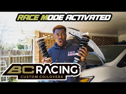 Installing BC Racing Coilovers 9th Gen Honda Civic Si!!!