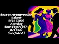 BASE PARA IMPROVISAR BOLERO 100 Bpm (Sin Piano) #backingtrack  #bolero #latinmusic #piano #lovemusic