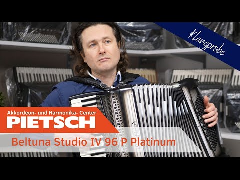 Akkordeon - Beltuna Studio IV 96 P Platinum - Klangprobe