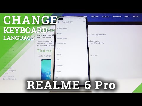 How to Change Keyboard Language in REALME 6 Pro