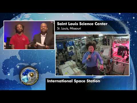 Expedition 56 Education Interview with Saint Louis Science Center - July 18, 2018