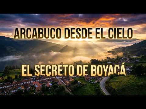 ARCABUCO BOYACÁ DESDE EL AIRE | El secreto histórico entre montañas de Colombia
