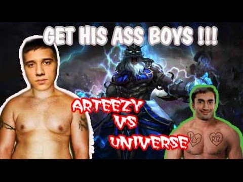 Arteezy vs Universe 2016 stream - Get His Ass boys