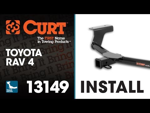 Trailer Hitch Install: CURT 13149 on a Toyota RAV 4