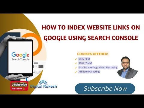 How To Index Website Links On Google Using Search Console   SEO Training Course