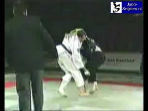 Judo 1998 Abensberg: Huizinga (NED) - Hugonnier (FRA) [-90kg]