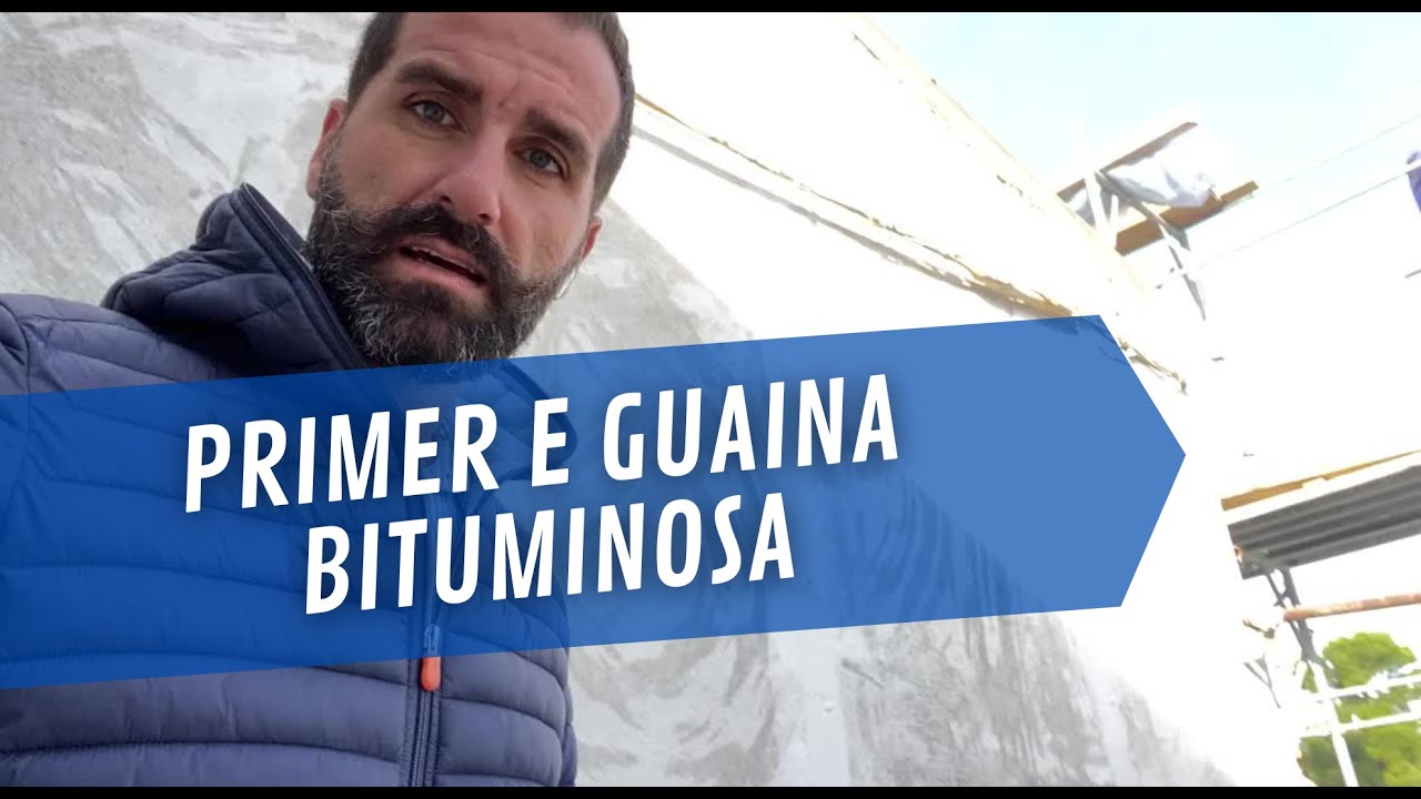 🕳️ Primer prima della posa della guaina bituminosa 🕳️