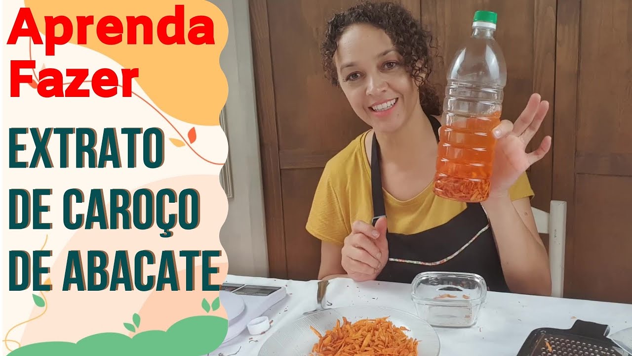 Como fazer Extrato de Abacate