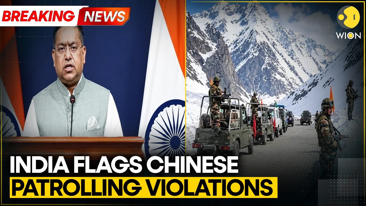 India Flags Chinese Patrolling Violations, Beijing Denies Violating Border Agreements | BREAKING