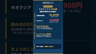 米半導体高の翌日にキオクシア8.76%安、日経は2日ぶり反発／きょうのことば「減価償却」【けいざいノート】