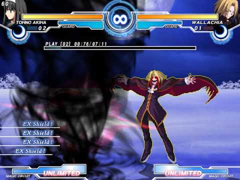 MBAACC- Shielding C-Wara's Another Arc Drive as Long as Possible.