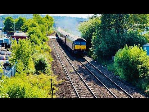 BR Class 47’s 47848 & 47815 on the West Coast Railway Company’s The Dalesman