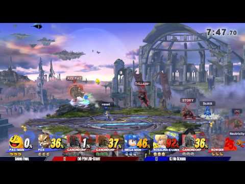 GB Aug 22, 2015 - SSB4 Quads - Grand Final - P2W LRA+Start vs No Scrubs