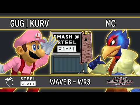 SteelCraft GG 2 - GUG | Kurv (Luigi) VS MC (Falco) - SSBM - Winners Round 3 (Wave B)