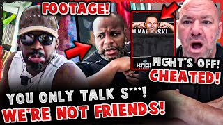 Daniel Cormier TELLS Jon Jones TO HIS FACE they're NOT FRIENDS! FIGHTER CAUGHT CHEATING at UFC 325!