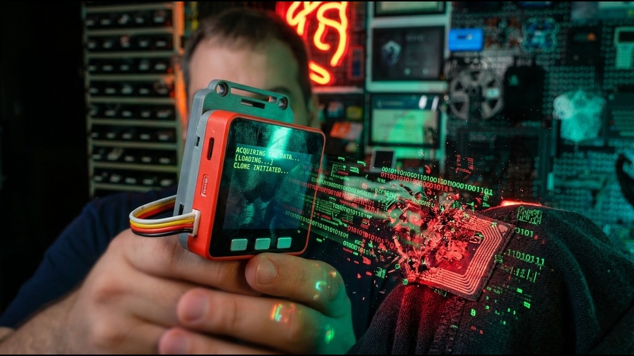 Criei um Exterminador de Etiquetas RFID com M5Stack