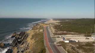 preview picture of video 'Praias de S. Pedro de Moel vista do Farol'