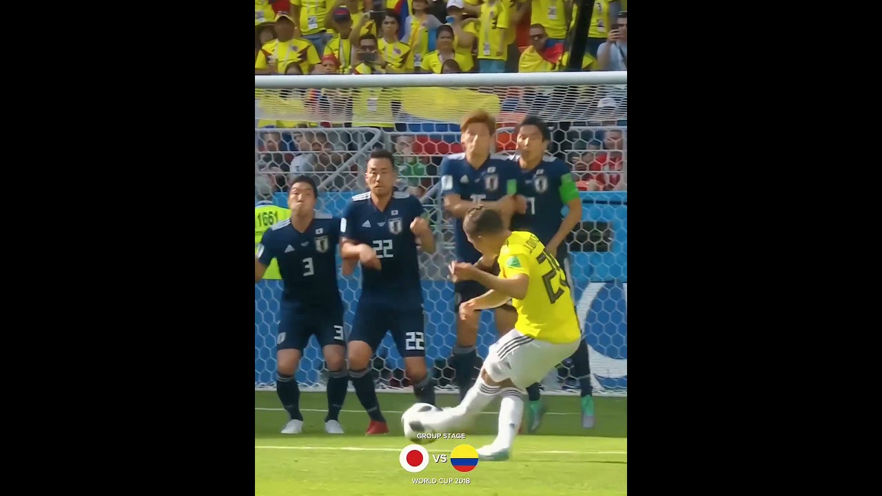 Japan vs Colombia Cúp Thế giới 2018 #football #highlights