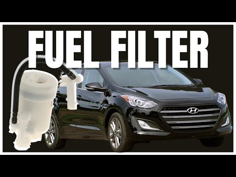 FUEL PUMP FILTER CHANGE KIA Hyundai Elantra Sonata 2012-2017