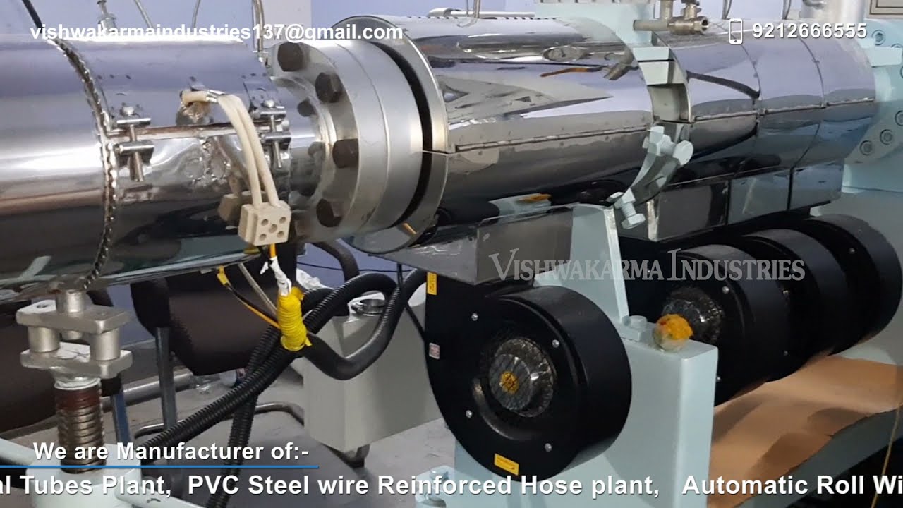 C PVC & U PVC Pipe Twin Screw Extrusion Line / PVC Conduit & Plumbing Pipe Twin Screw Extrusion Line