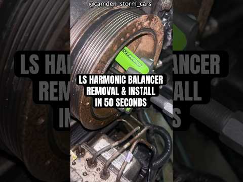 #ls #harmonic #balancer #install #removal #howto