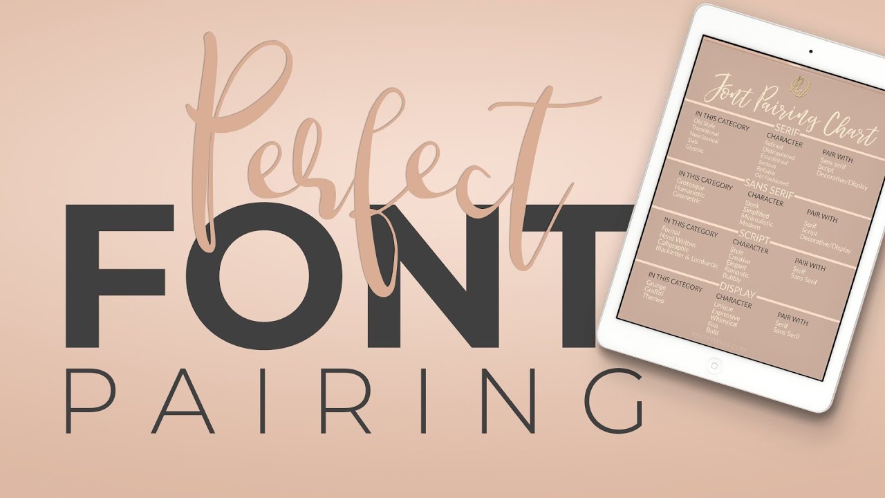 Font Pairing Resources