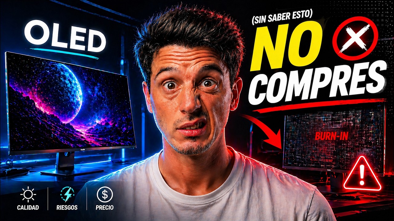 NO compres un monitor OLED antes de ver esto… (OLED vs IPS)
