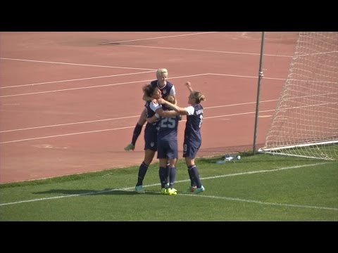 WNT vs. Korea DPR: Abby Wambach First Goal - March 12, 2014