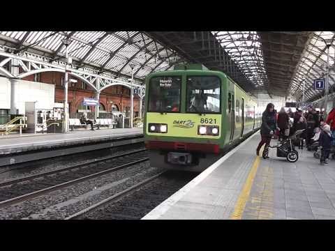 Dart numbers 8621 + 8622 - Pearse Street, Dublin