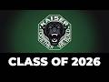 Henry J. Kaiser High School Class of 2026